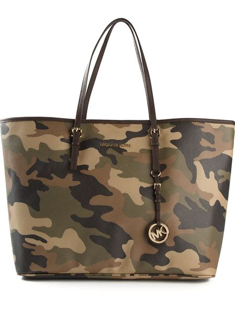 Michael Kors Leather Exterior Camouflage Bags & Handbags for 